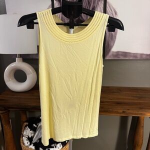 Ann Taylor Factory Tank Yellow